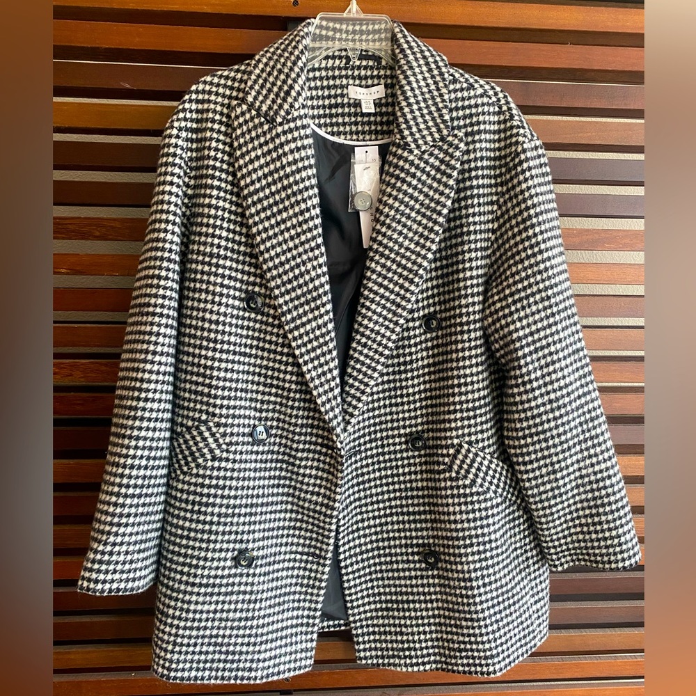 Topshop oversized coat